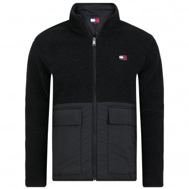 Tommy Hilfiger TJM Μπουφάν Mix Teddy Κανονική Γραμμή