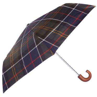 Barbour Tartan Mini Ομπρέλα