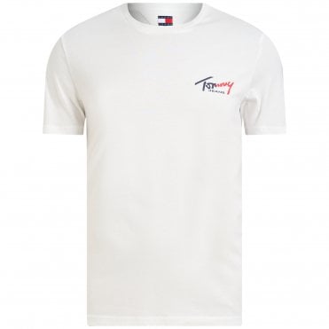 Tommy Hilfiger TJM T-Shirt Sign Chest Κανονική Γραμμή
