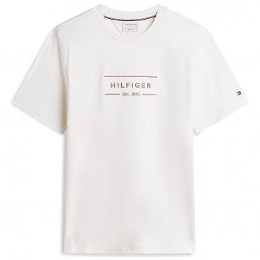 Tommy Hilfiger T-shirt Μπλούζα Brand Love Κανονική Γραμμή