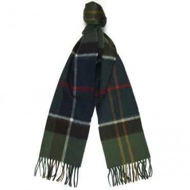 Barbour Κασκόλ Wool-Cashmere Καρό