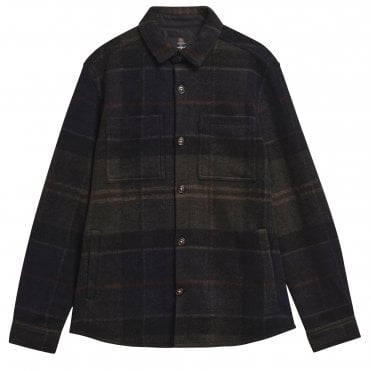 Barbour Πουκάμισο Woodlane Overshirt Κανονική Γραμμή