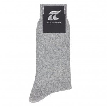 Pournara Plain Colored Cotton Socks