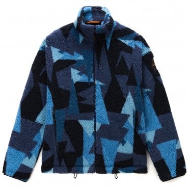 Napapijri Ζακέτα Fleece Fancy Mount Κανονική Γραμμή