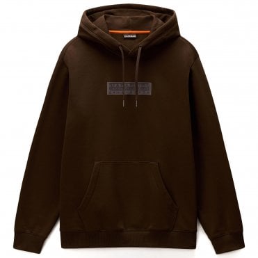 Napapijri Φούτερ Με Κουκούλα B-Box Logo Άνετη Γραμμή